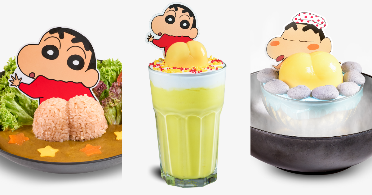 Pop-up Crayon Shinchan-theme at Kumoya Cafe (Bugis) from 5 May, 2021 - BYKidO