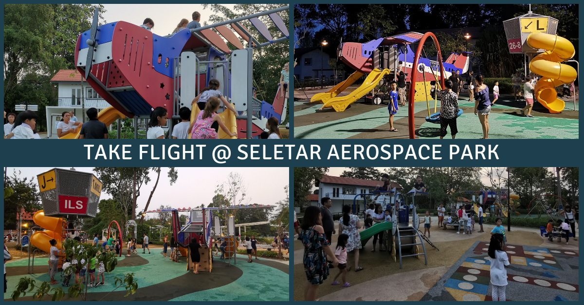 Aeroplane Playground at The Oval, Seletar Aerospace Park Is Ready To Take Off