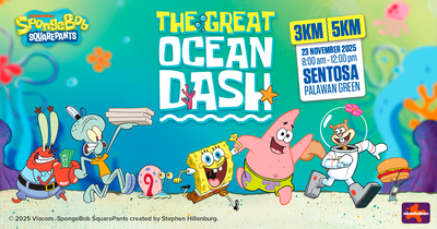 The Great Ocean Dash – SpongeBob-themed Fun Run Where Families Run to Protect the Sea