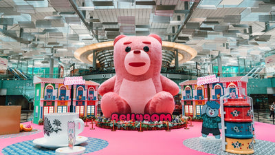 Bellygom Takes Over Changi Airport for a Beary Local March School Holiday Adventure