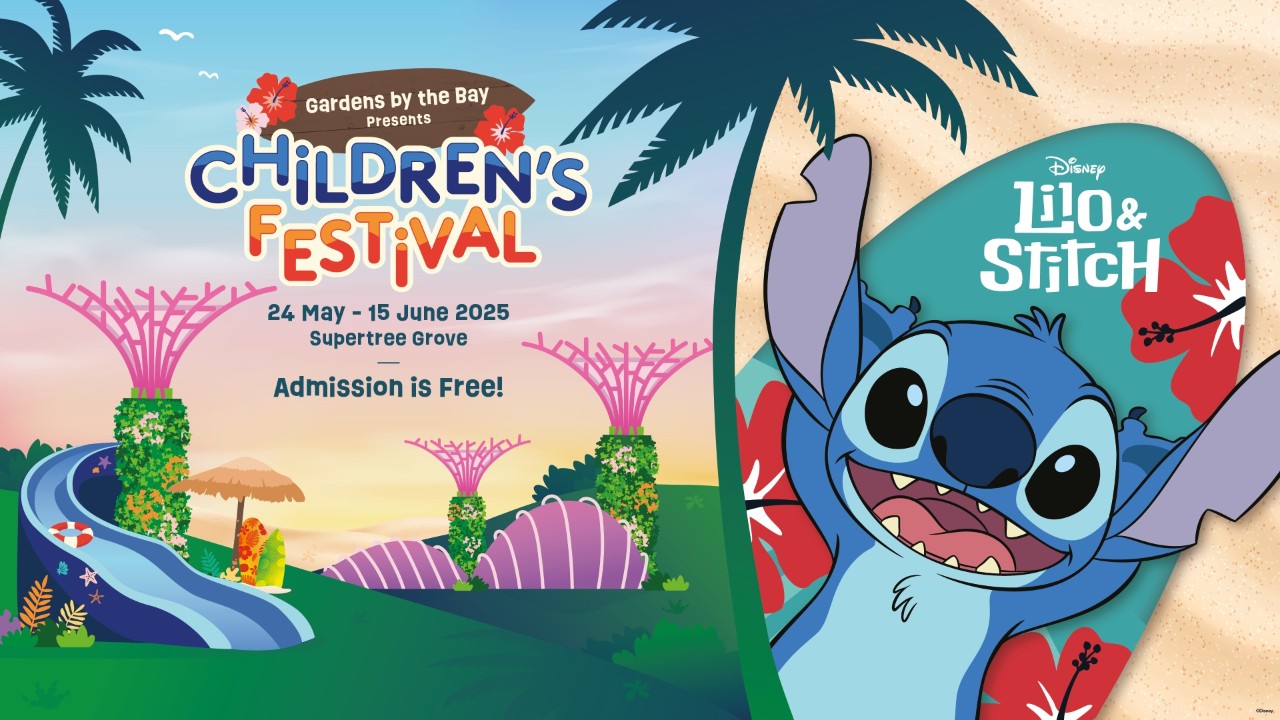 Gardens by the Bay Children’s Festival 2025 Features Disney's Lilo & Stitch
