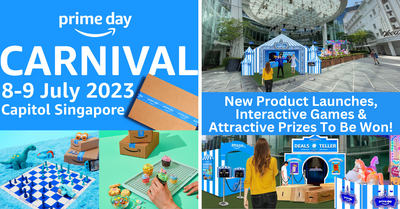 Amazon Singapore Celebrates Prime Day With Prime Day Carnival