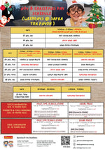 November & December Bakeout for Parent & Child