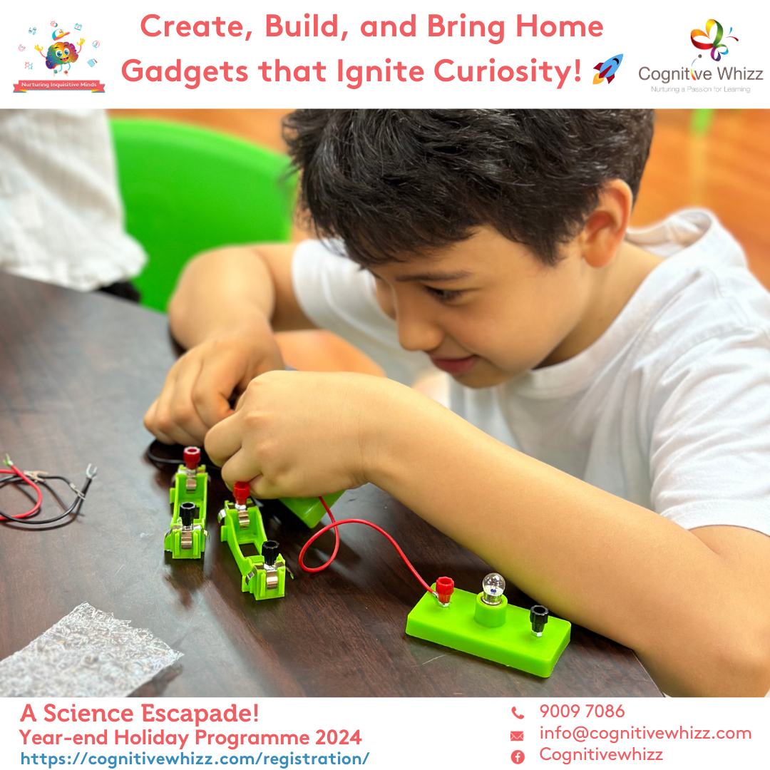 Cognitive Whizz: A Science Escapade! 4-Day Camp (7-11 Years Old)