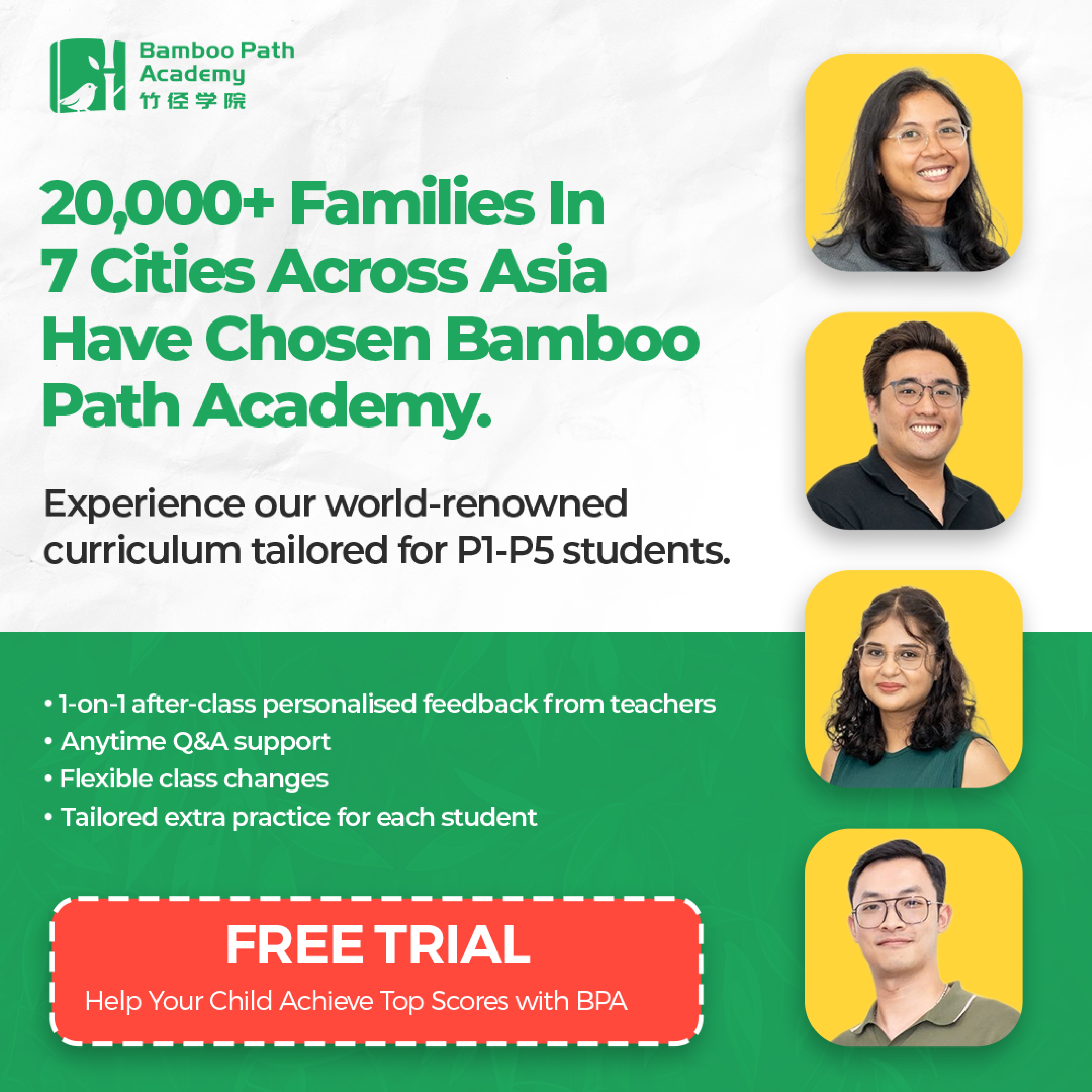 [FREE TRIAL] See How Bamboo Path Academy Makes Primary Learning Fun & Effective (6 - 12 Years Old)