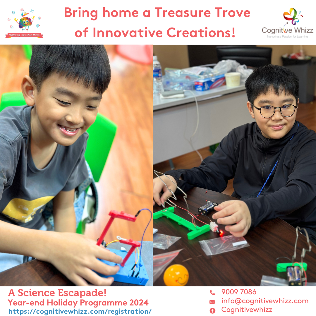 Cognitive Whizz: A Science Escapade! 4-Day Camp (10 - 14 Years Old)