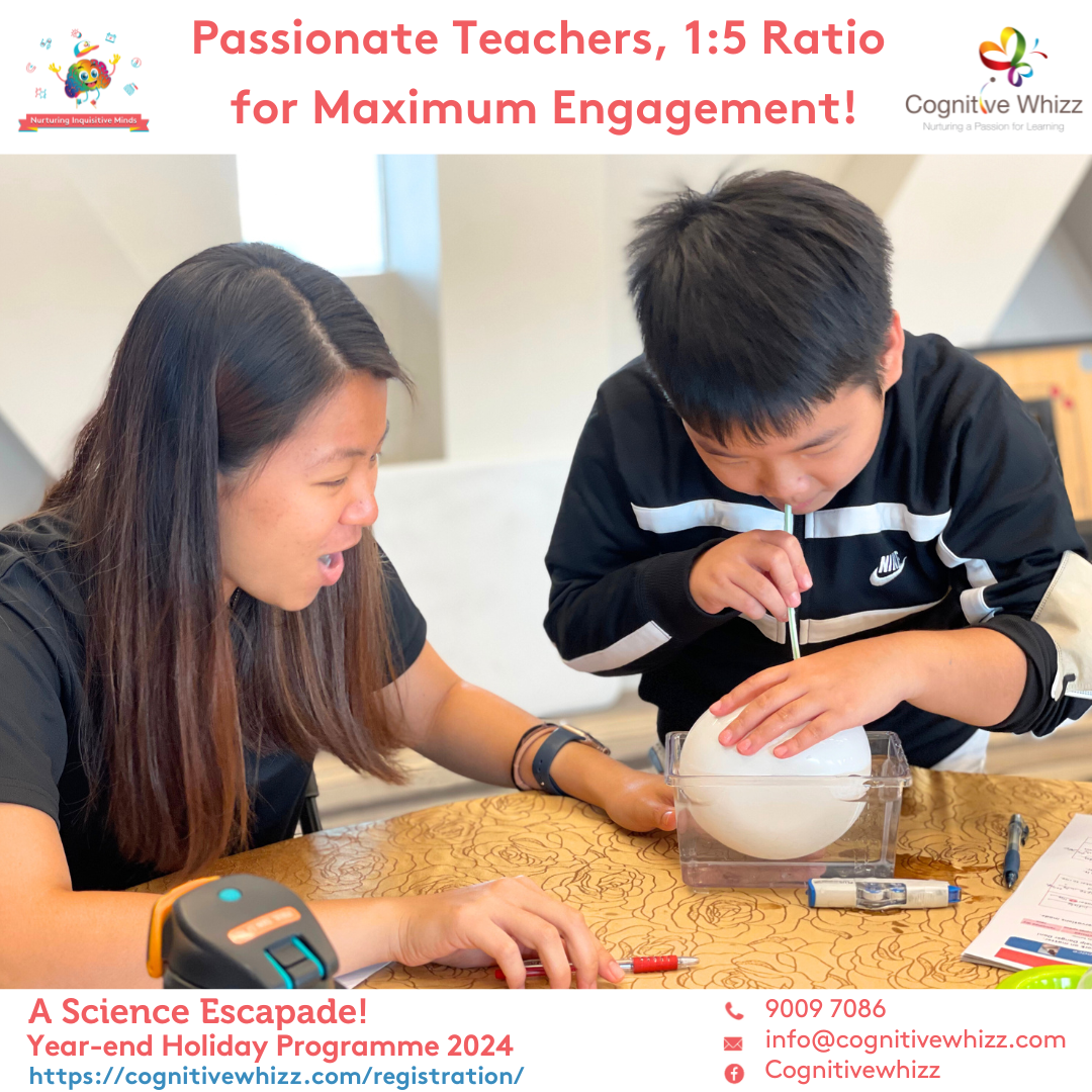 Cognitive Whizz: A Science Escapade! 4-Day Camp (7-11 Years Old)