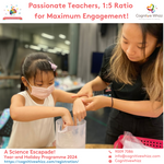 Cognitive Whizz: A Science Escapade! 4-Day Camp (4 - 7 years old)