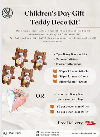 Children's Day Teddy Deco Kit From Genius R Us