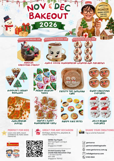 November & December Child Baking Workshop