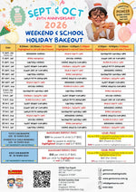 September & October Bakeout for Parent & Child