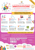 Cognitive Whizz: A Science Escapade! 4-Day Camp (10 - 14 Years Old)