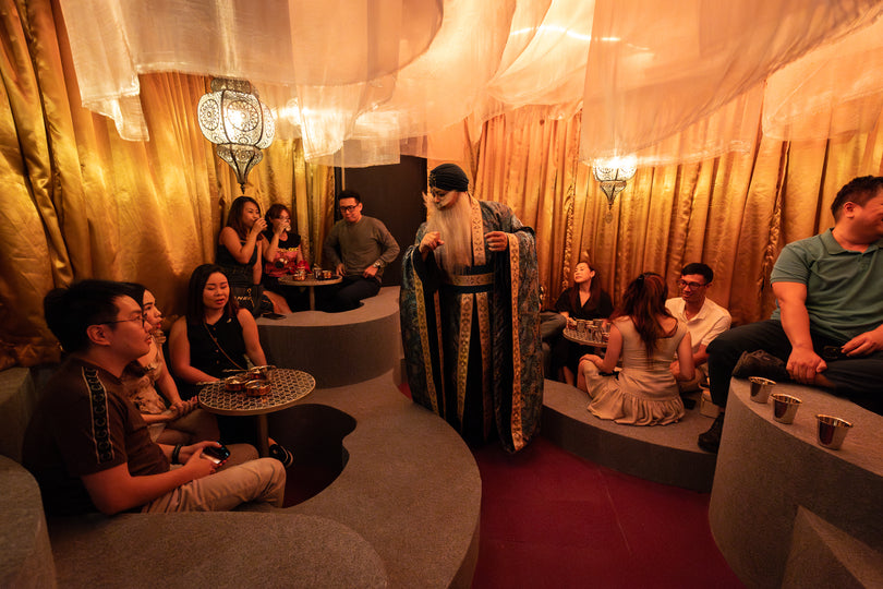 Wonderland Upside Down: An Immersive Dining Experience