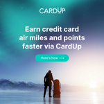 Put Your Big Expenses on Your Credit Card and Earn Air Miles or Points.