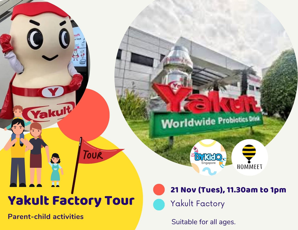 Family Outing to Yakult Factory with Hommeet - BYKidO
