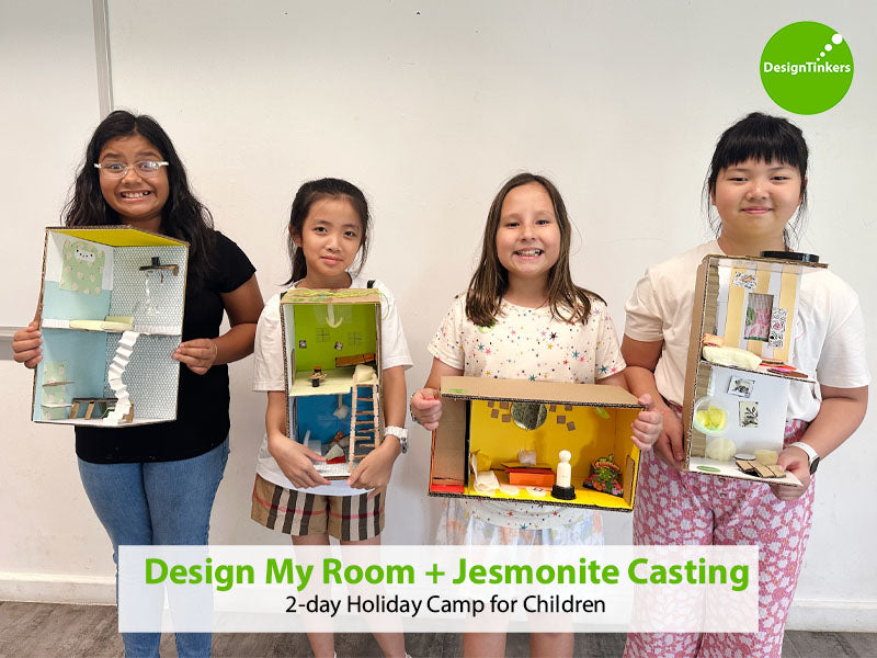 DesignTinkers: Design My Room + Jesmonite Casting 2-Day Camp