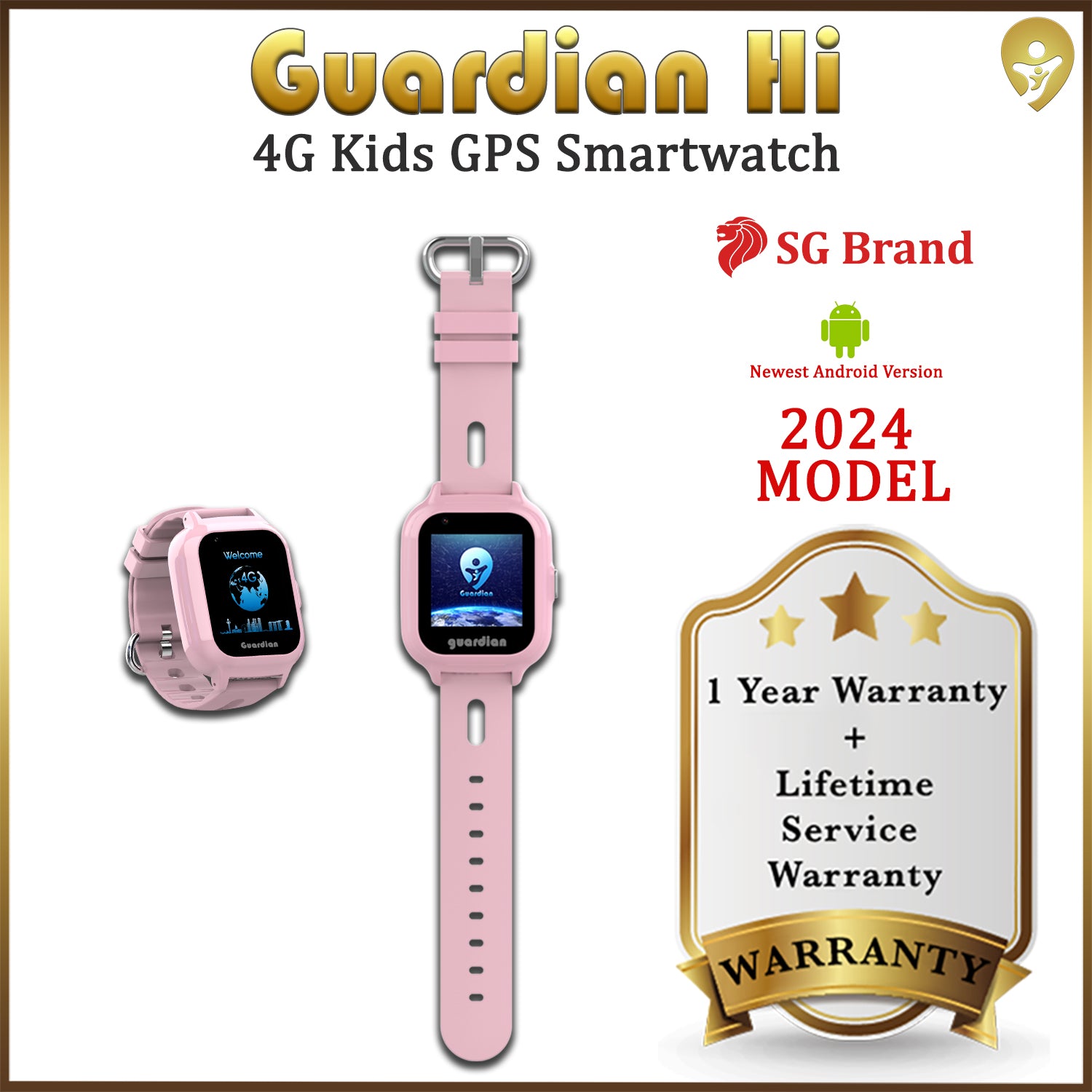 Guardian Hi 4G Kids Smartwatch With Interchangeable Straps From $168 (U.P. $188)
