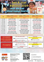July & August Bakeout for Parent & Child