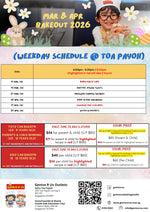 March & April Bakeout for Parent & Child