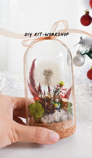 Dandelions Small Dome DIY-Kit Workshop - BYKidO