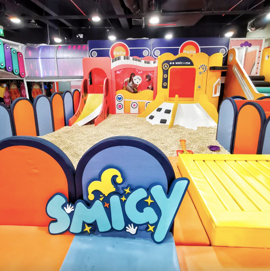 SMIGY Indoor Playgrounds: Weekday Admission Ticket with Extra Playtime (Valid for All Outlets) - BYKidO