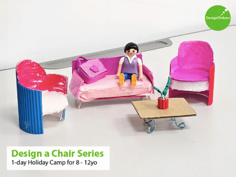Nov/Dec Camp: Design a Chair 1-Day Camp (8 - 12 Years Old)