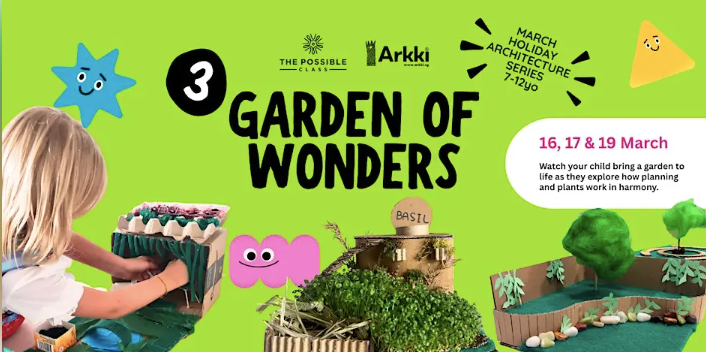 Garden of Wonders Holiday Workshop (6 Years Old & Above)