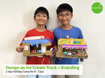 Nov/Dec Camp: Design an Ice Cream Truck + Branding 2-Day Camp (8 - 12 Years Old)