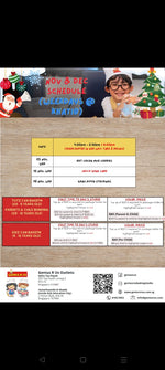 November & December Bakeout for Parent & Child
