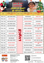 November & December Bakeout for Parent & Child