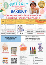 September & October Bakeout for Parent & Child