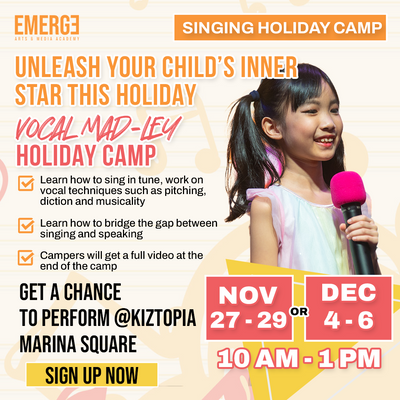 3-Day Vocal Mad-Ley Holiday Camp