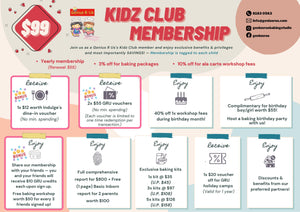 Genius R Us Yearly Kidz Club Membership Fee @ $99 - BYKidO