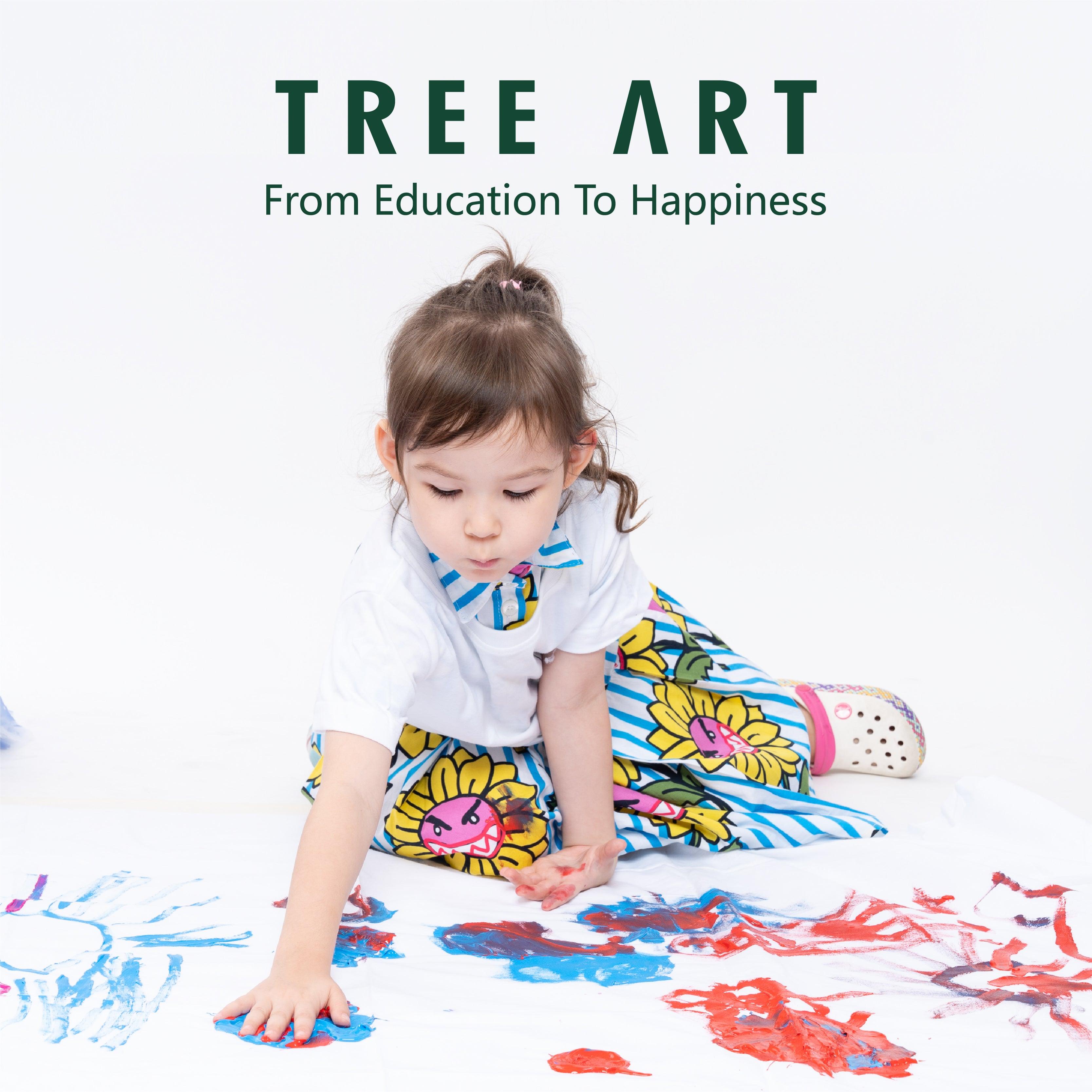 [FREE TRIAL] 1 Hour Guided Creative Art Jamming with Tree Art! - BYKidO