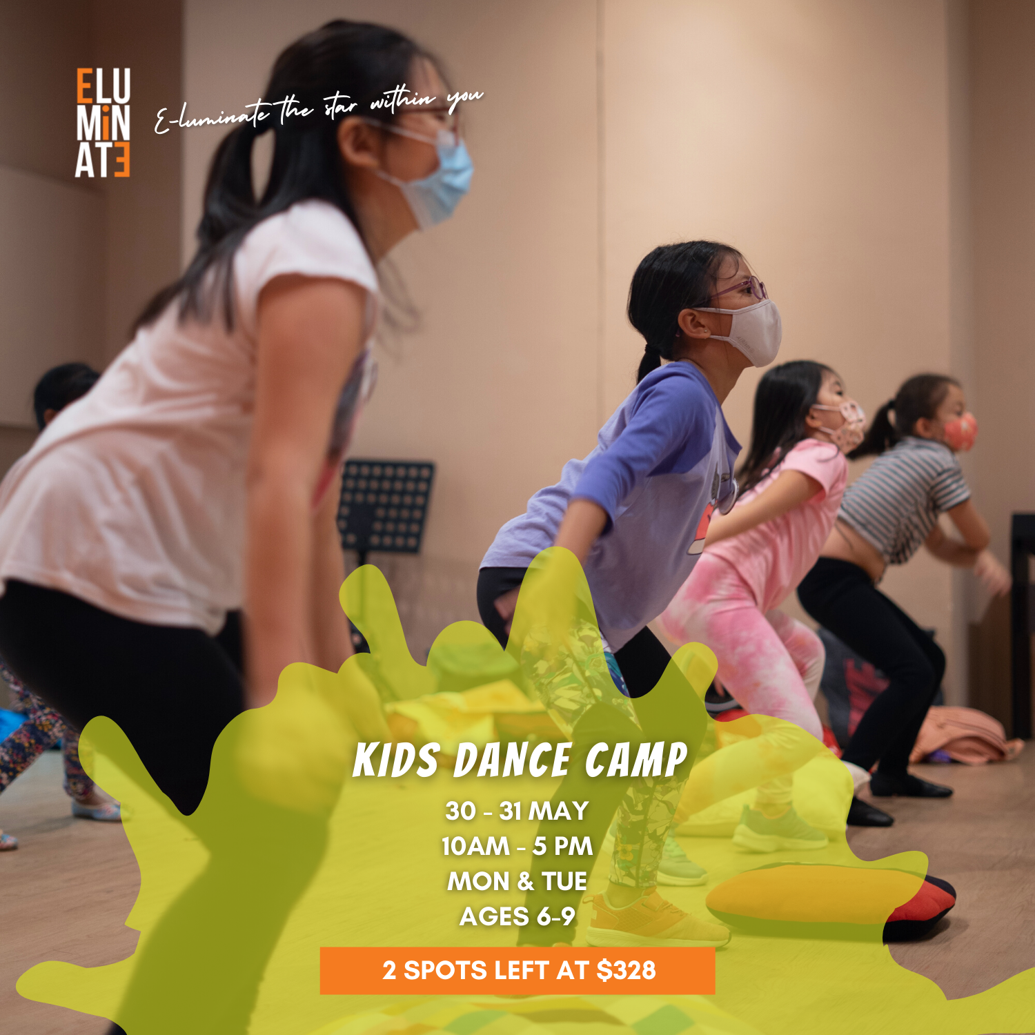 E-luminate Kids Dance June Holiday Camp (6 -9 years old)