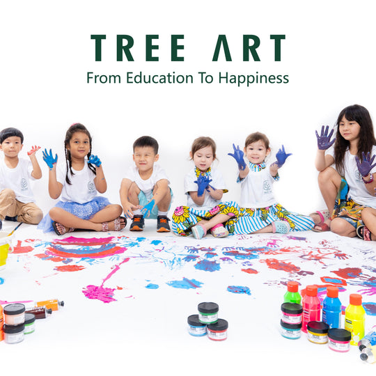 [FREE TRIAL] 1 Hour Guided Creative Art Jamming with Tree Art! - BYKidO