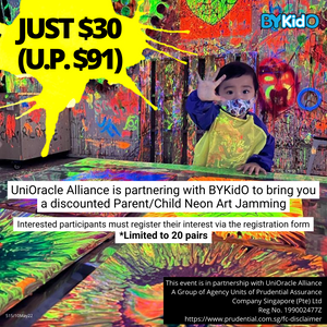 Discounted Neon Art Jamming Session (Fully Redeemed)
