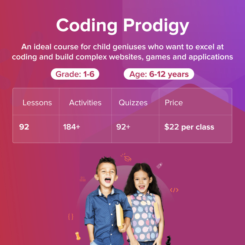 Codingal: Online Coding Prodigy Course (6 - 12 Years Old)