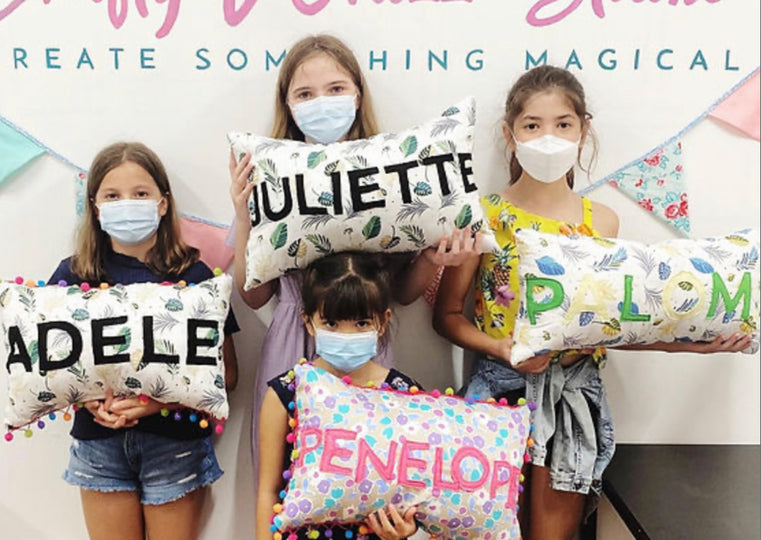 Crafty Whizz Studio: Name Patch Pillow Workshop (6 Years Old And Above) - BYKidO