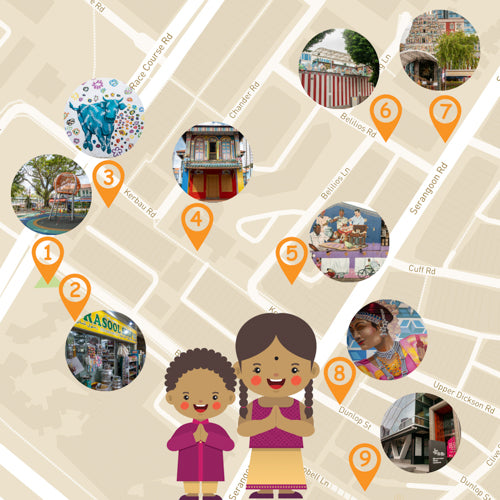 KiddoTrip: Audio Guide Little India Visit with Your Kids