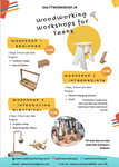 Saltt Workshop: Woodworking Workshop for Teens