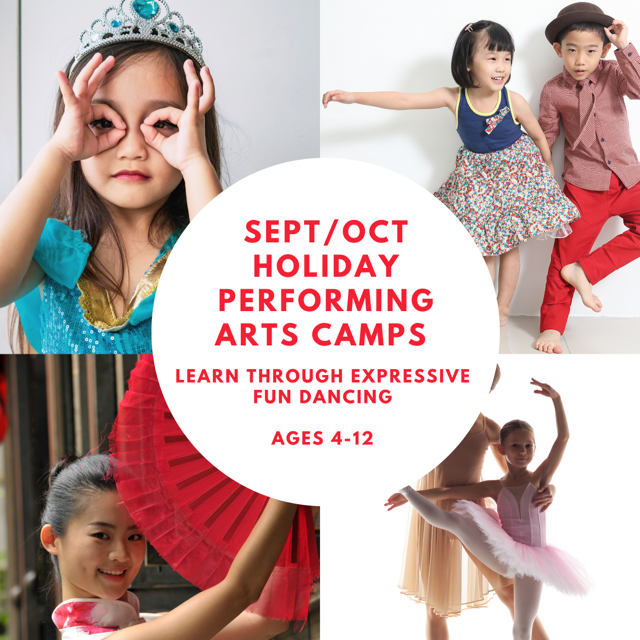 Performing Arts Camps with The Graceful Swan (Sep/Oct 2022) - BYKidO