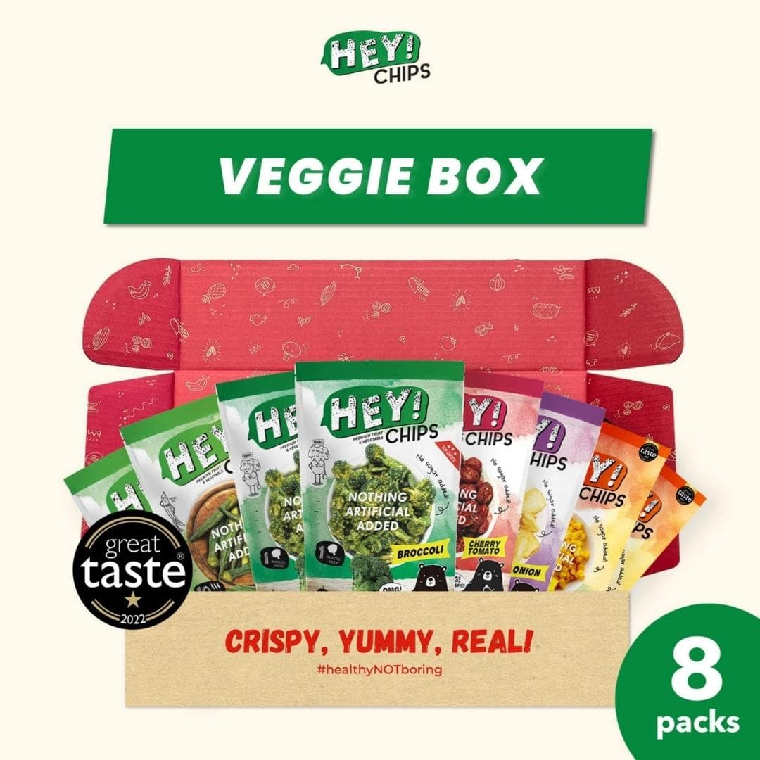 Hey! Chips Vegetable Box with FREE Tote Bag