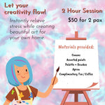50% Off Art Jamming Therapy Off-Peak Sessions for 2 @ Oasis Terrace