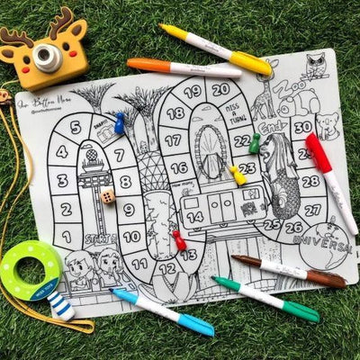 Reusable Silicone Colouring Mat From Just $20.90 Each!