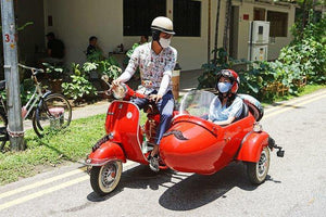 Singapore Vespa Sidecar Heritage Tours - BYKidO
